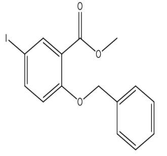 Methyl 2-(benzyloxy)-5-iodobenzoate，cas146335-26-4