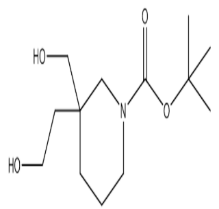 3-(2-羟乙基)-3-(羟甲基)哌啶-1-甲酸叔丁酯，cas374795-35-4