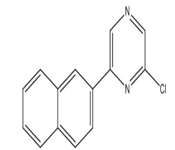2-氯-6-(萘-2-基)吡嗪，cas875900-51-9