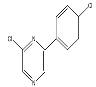 2-氯-6-(4-氯苯基)吡嗪，cas637353-09-4