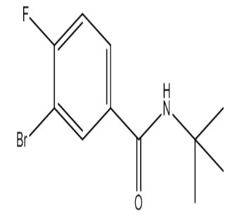 3-Bromo-N-(tert-butyl)-4-fluorobenzamide，cas1033201-68-1