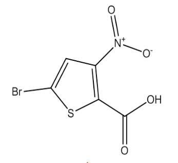 5-溴-3-硝基噻吩-2-羧酸，cas101079-64-5