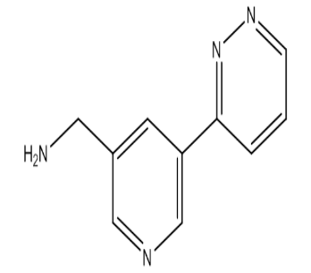 (5-(哒嗪-3-基)吡啶-3-基)甲胺，cas1346687-44-2
