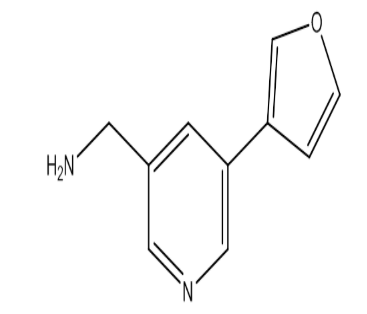 (5-(呋喃-3-基)吡啶-3-基)甲胺，cas1346687-22-6