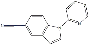 5-氰基-N-（2-吡啶基）吲哚,CAS:155346-19-3