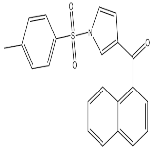 Naphthalen-1-yl(1-tosyl-1H-pyrrol-3-yl)methone,cas129667-10-3