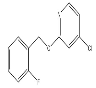 4-Chloro-2-((2-fluorobenzyl)oxy)pyridine，cas1346707-06-9