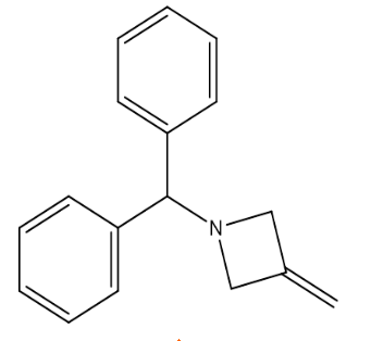 1-二苯甲基-3-亚甲基氮杂环丁烷，cas40569-55-9