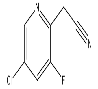 2-(5-Chloro-3-fluoropyridin-2-yl)acetonitrile，cas1227572-25-9