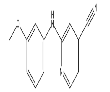 2-((3-Methoxyphenyl)amino)isonicotinonitrile,cas137225-08-2