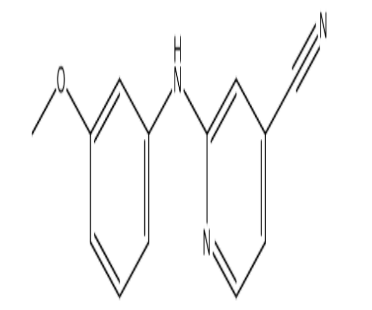 2-((3-Methoxyphenyl)amino)isonicotinonitrile，cas137225-08-2