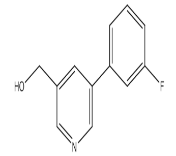 (5-(3-Fluorophenyl)pyridin-3-yl)methol，cas887974-11-0