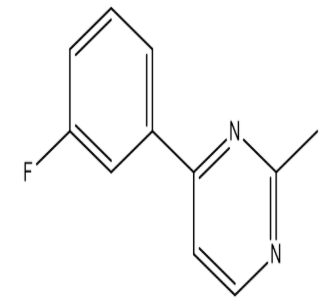 4-(3-Fluorophenyl)-2-methylpyrimidine，cas85979-50-6