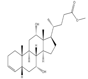 Methyl 7a,12a-dihydroxy-5b-chol-3-enoate，cas77731-11-4