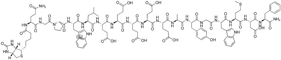 Biotinyl-(Gln1)-Gastrin I (hum),CAS: 1815618-03-1