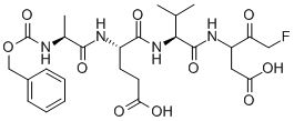 Z-Ala-Glu-Val-DL-Asp-fluoromethylketone,CAS:419543-05-8