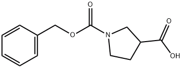 N-Cbz-吡咯烷-3-甲酸,CAS:188527-21-1