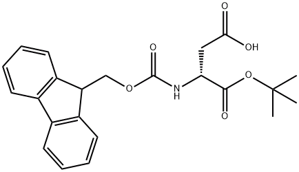 N-芴甲氧羰基-D-天冬氨酸 1-叔丁酯,CAS:134098-70-7