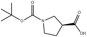 (S)-1-BOC-吡咯烷-3-甲酸,CAS:140148-70-5
