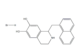 1,2,3,4-四氢-1-(1-萘基甲基)-6,7-异喹啉二醇氢溴酸盐，cas132836-42-1