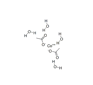 四水合乙酸钴 cas：6147-53-1