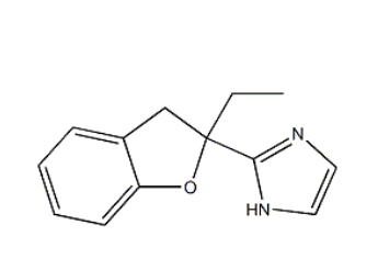 2-(2-乙基-2,3-二氢-2-苯并呋喃基)-1H-咪唑，cas189224-48-4