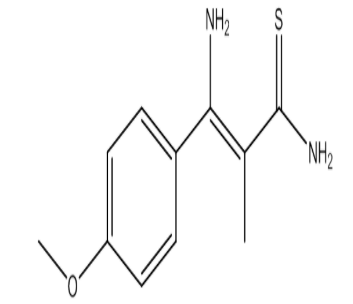 3-氨基-3-(4-甲氧基苯基)-2-甲基-2-硫代丙烯酰胺，cas1050392-22-7