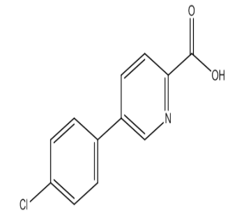 5-(4-氯苯基)皮考啉酸,cas87789-85-3