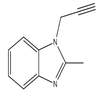 2-甲基-1-(丙-2-炔-1-基)-1H-苯并[D]咪唑，cas42076-29-9