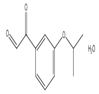 2-(3-异丙氧芬基)-2-氧代乙醛水合物，cas1189863-58-8