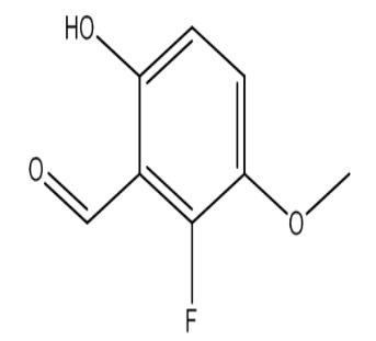 2-Fluoro-6-hydroxy-3-methoxybenzaldehyde，cas783342-35-8