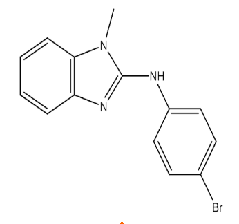 N-(4-Bromophenyl)-1-methyl-1H-benzo[d]imidazol-2-amine，cas330793-27-6