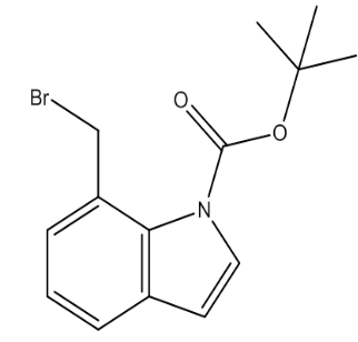 7-(溴甲基)-1H-吲哚-1-甲酸叔丁酯，cas442910-45-4