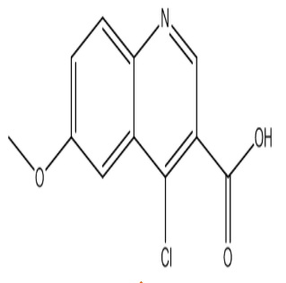 4-氯-6-甲氧基喹啉-3-羧酸，cas179024-72-7