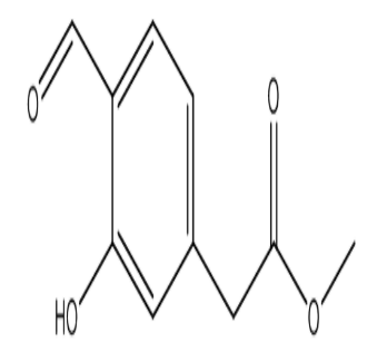 2-(4-甲酰基-3-羟苯基)乙酸甲酯，cas1257397-40-2