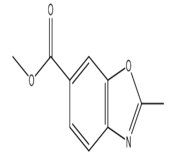 2-甲基苯并[D]噁唑-6-羧酸甲酯，cas136663-23-5