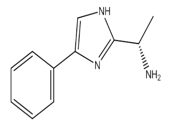 S)-1-(4-苯基-1H-咪唑-2-基)乙胺盐酸盐,cas1245649-51-7