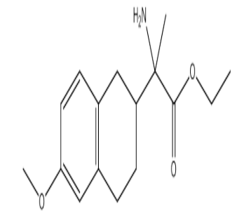 Ethyl 2-amino-2-(6-methoxy-1,2,3,4-tetrahydronaphthalen-2-yl)propoate,cas1225228-90-9