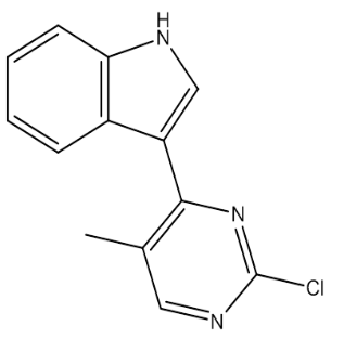 3-(2-Chloro-5-methylpyrimidin-4-yl)-1H-indole，cas945016-62-6