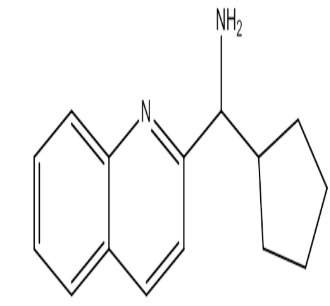 环戊基(喹啉-2 - 基)甲胺，cas1159983-15-9