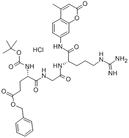Boc-Glu(OBzl)-Gly-Arg-AMC · HCl,CAS:133448-22-3