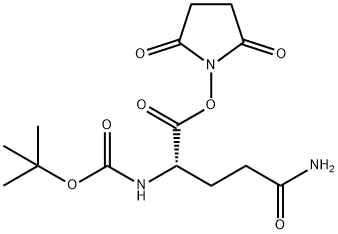 BOC-D-谷氨酰胺N-羟基琥柏酰亚胺酯,CAS:18800-78-7