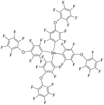 tetrakis[2,3,5,6-tetrafluoro-4-(2,3,4,5,6-pentafluorophenoxy)phenyl]stne,cas:20824-46-8