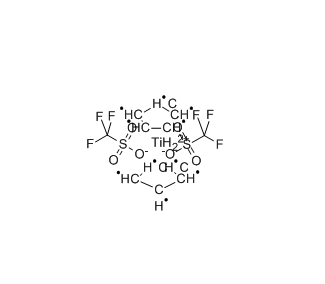 Bis(cyclopentadienyl)titium(IV) bis(trifluoromethesulfonate) cas:76262-87-8