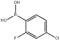 4-氯-2-氟苯硼酸,CAS:160591-91-3