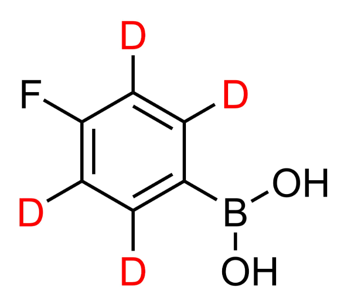 4-氟苯硼酸-D4 cas：1254771-90-8