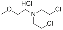 双-(2-氯乙基)-(2-甲氧基乙基)胺盐酸盐,cas:27807-62-1