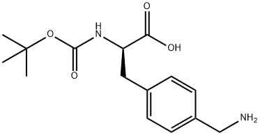 N-Boc-D-4-氨甲基苯丙氨酸,CAS:215597-48-1