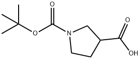1-BOC-吡咯烷-3-甲酸,CAS:59378-75-5
