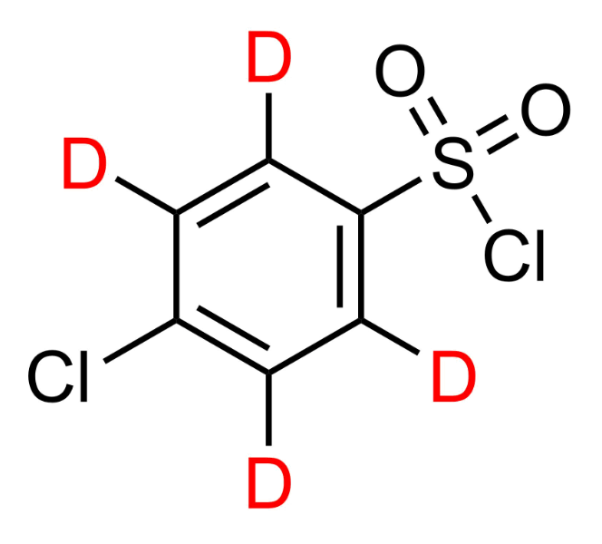 对氯苯磺酰氯-D4 cas：544686-13-7